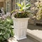 Mayne Wyndham 24in Tall Planter - White 5929-W - alternate 2